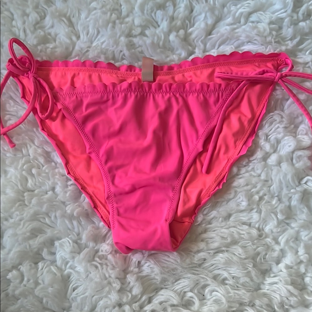 Victoria's Secret Pink and Orange Bikini Bottom